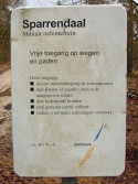 Sign Sparrendaal Tng Area