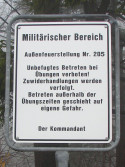 Sign Dispersed Firing Site 205