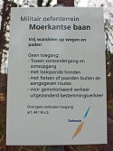 Sign Moerkantse Baan Tng Area